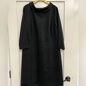 Talbots Black Dress Size 16